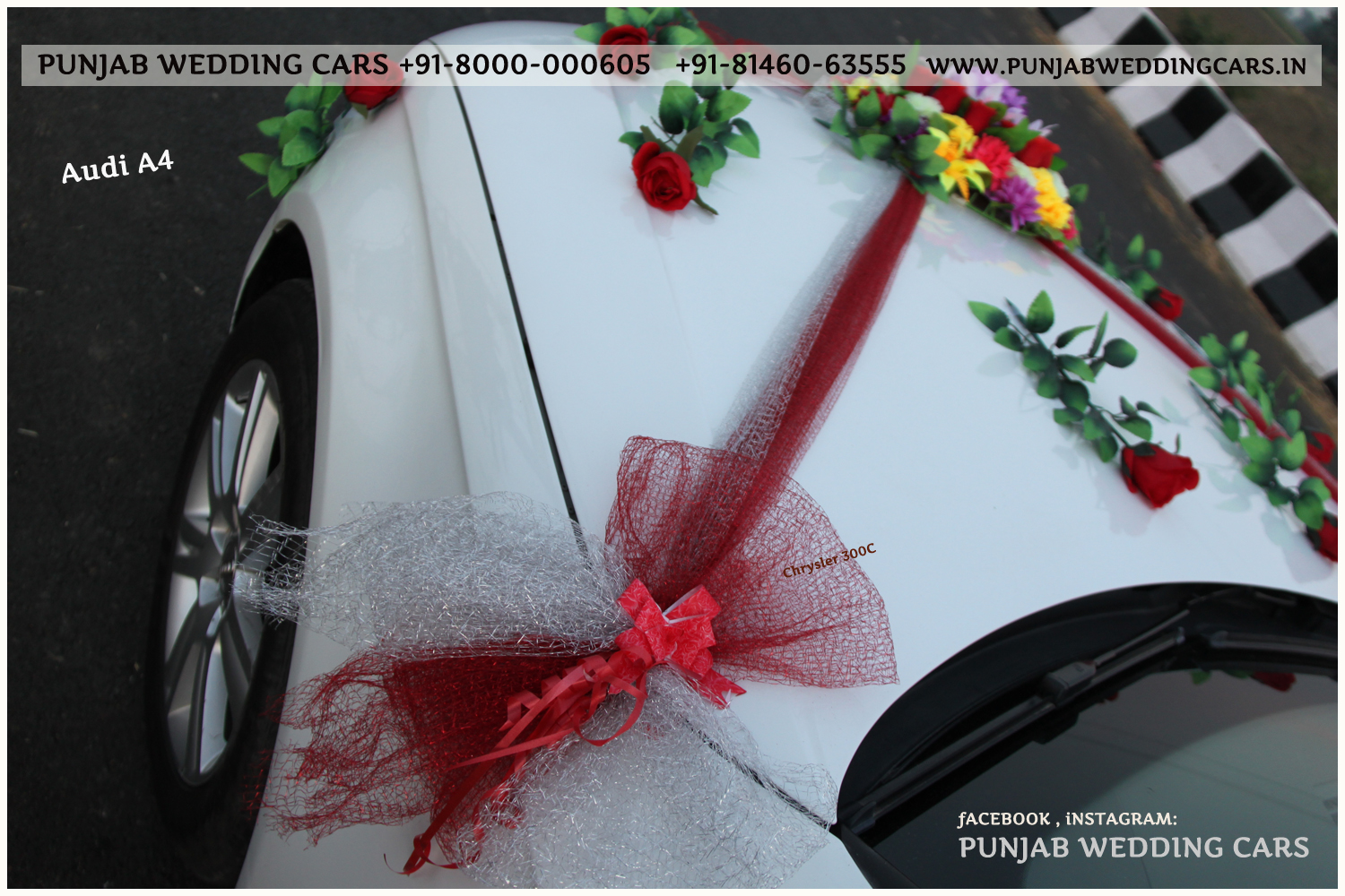 WEDDING CARS audi audi for wedding rental in Punjab, India