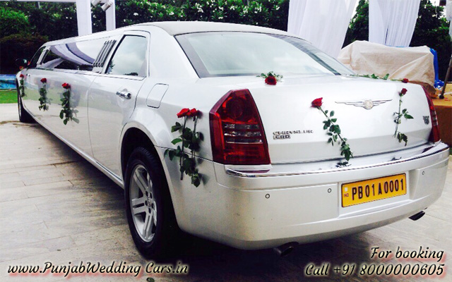 Stretch limousines for hire in punjab, luxury wedding cars for hire, punjab classic wedding cars, coupe and luxury sedan cars, convirtible cars for hire